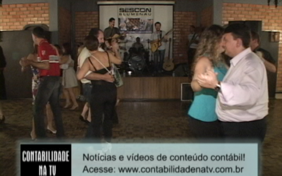 Contabilidade na TV – Programa 100 – Confraternização de encerramento do Sescon Blumenau 2009