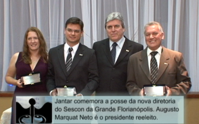 Contabilidade na TV – Programa 98 – Cerimônia de posse do Sescon Florianópolis 2010