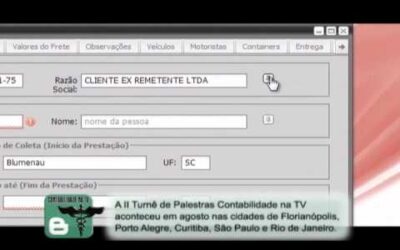 Contabilidade na TV – Programa 123 – Conhecimento de Transporte Eletrônico