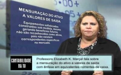 Contabilidade na TV – Programa 120 – Mensuração do Ativo – Equivalentes Correntes de Caixa