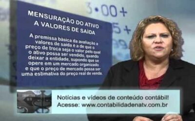 Contabilidade na TV – Programa 118 – Mensuração do Ativo – Preço Corrente