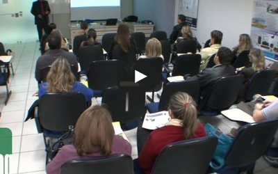 Palestra GS1 Brasil no Sescon Blumenau