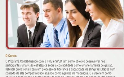 Contabilizando com IFRS e SPED: 4ª Edição em SC