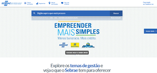 Portal Sebrae incorpora cursos on line e ganha novo buscador