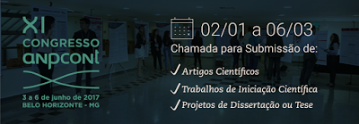 XI Congresso Anpcont: trabalhos já podem ser enviados