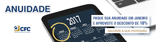 Anuidade pode ser paga com desconto durante o mês de janeiro