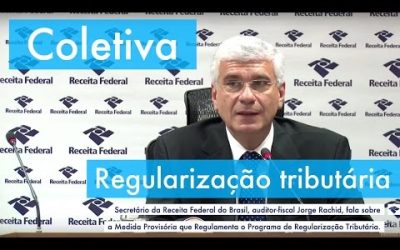 Coletiva – Medida Provisória que regulamenta o Programa de Regularização Tributária