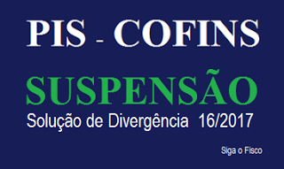 PIS / COFINS – Receita esclarece aplicação da suspensão das contribuições