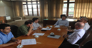 Sescon participa de reunião com prefeito de Blumenau