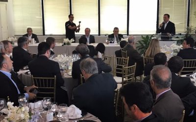 João Doria recebe apoio do Sescon-SP e fala sobre projetos sociais