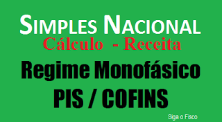 Simples Nacional e o cálculo sobre a Receita do Sistema Monofásico de PIS e COFINS