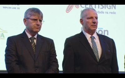 Posse da nova diretoria do Sescon SC reuniu autoridades nacionais