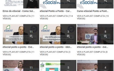 Vídeos ajudam empregadores a transmitirem dados para o eSocial