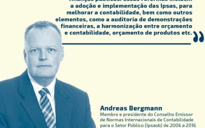 Entrevista: Andreas Bergmann, ex-chair do International Public Sector Accounting Standards Board (Ipsasb)