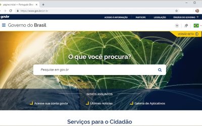 Portal Gov.br vai reunir serviços do Governo Federal em um só local