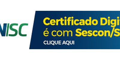 Certificação Digital é com Sescon SC