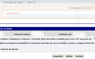 Sescap-PR Alerta: Abra a caixa postal virtual no site da Receita