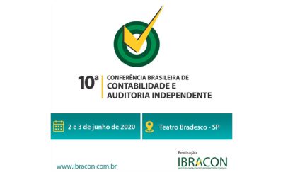 Inscrições abertas para a 10ª Conferência Brasileira de Contabilidade e Auditoria Independente