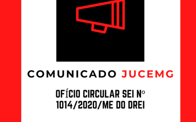 Comunicado Junta Comercial do Estado de Minas Gerais