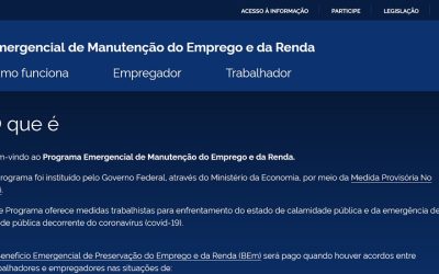 Empregadores já podem prestar informações sobre acordos do Programa Emergencial de Manutenção do Emprego e da Renda