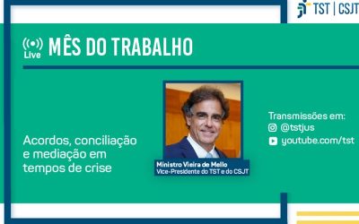 Acordos trabalhistas continuam sendo firmados durante a pandemia, afirma vice-presidente do TST