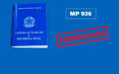 MP 936 é prorrogada por mais 60 dias!