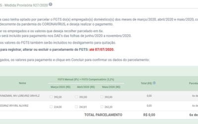 Como parcelar o FGTS no eSocial doméstico