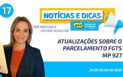 Atualizações sobre o Parcelamento FGTS – MP 927
