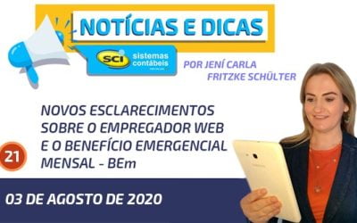 Novos esclarecimentos sobre o Empregador Web e o BEm para esta semana