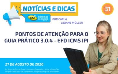 📣📣📣 Guia Prático 3.0.4 – EFD ICMS IPI