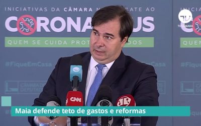 Maia: quanto mais irresponsabilidade fiscal, maior o preço que a sociedade paga