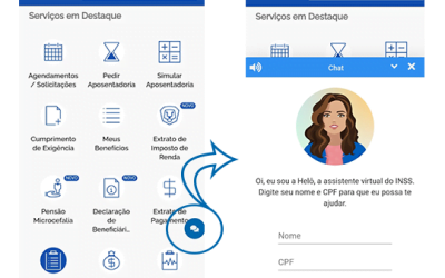 Assistente virtual do INSS aumenta capacidade de atendimento e quantidade de serviços prestados