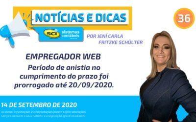 Empregador Web: Prorrogado período de anistia