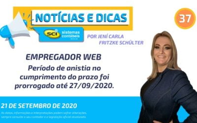 Empregador Web: Prorrogado o período de anistia