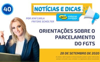 📣📣📣 Veja algumas informações atualizadas da CAIXA, quanto ao Parcelamento do FGTS – MP 927