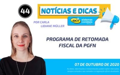 Programa de Retomada Fiscal da PGFN