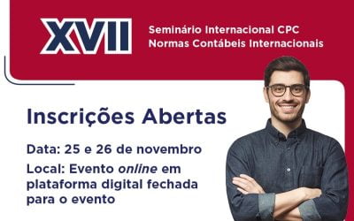 Com inscrições abertas, seminário internacional aborda o andamento das IFRS no Brasil