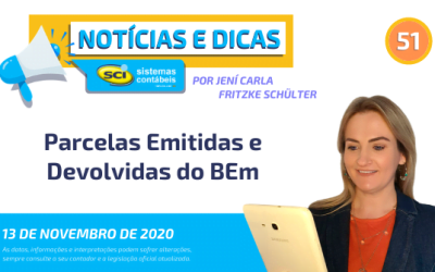 Parcelas Emitidas e Devolvidas do BEm