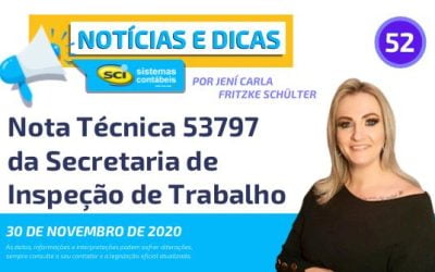 Nota Técnica 53797 da Secretaria de Inspeção de Trabalho