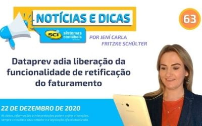 Dataprev adia liberação da funcionalidade de retificação do faturamento