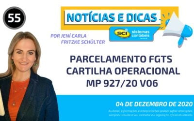 Parcelamento FGTS – Cartilha Operacional – MP 927/20 V06