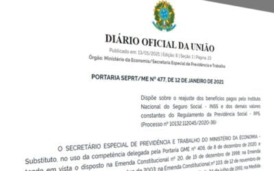 Liberado o envio de eventos de folha para o eSocial após publicação de portaria que reajusta valores previdenciários