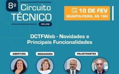 8º Circuito Técnico do CFC apresenta as novidades e funcionalidades da DCTFWeb