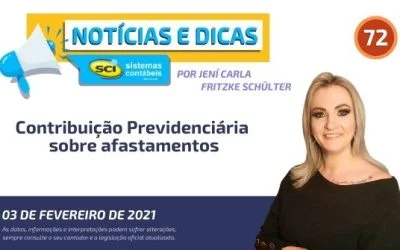 Contribuição Previdenciária sobre afastamentos