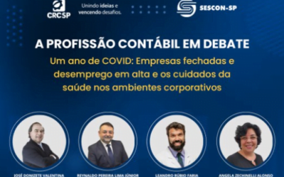 CRCSP e Sescon-SP debatem fechamento de empresas e desemprego em virtude da pandemia