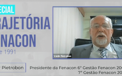 Ex-presidente Valdir Pietrobon lembra como foi sua trajetória à frente da FENACON