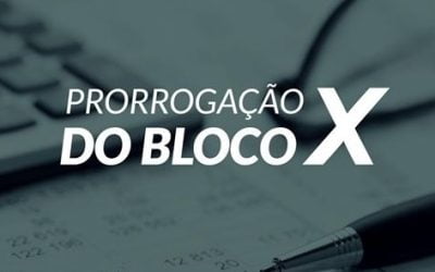 Prorrogada a entrada em vigor do Bloco X em Santa Catarina