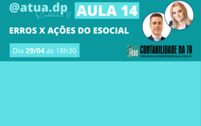 ERROS x AÇÕES DO eSOCIAL