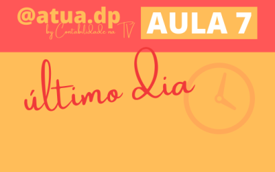 ATUA DP – As inscrições para Aula 7 encerram HOJE, 06/04!