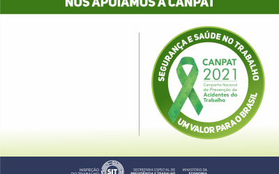 Campanha de Prevenção de Acidentes do Trabalho lança selo de apoio